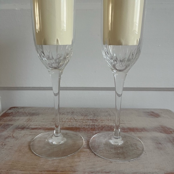 Tiffany and Co. Champagne Flutes - Picture 5 of 7